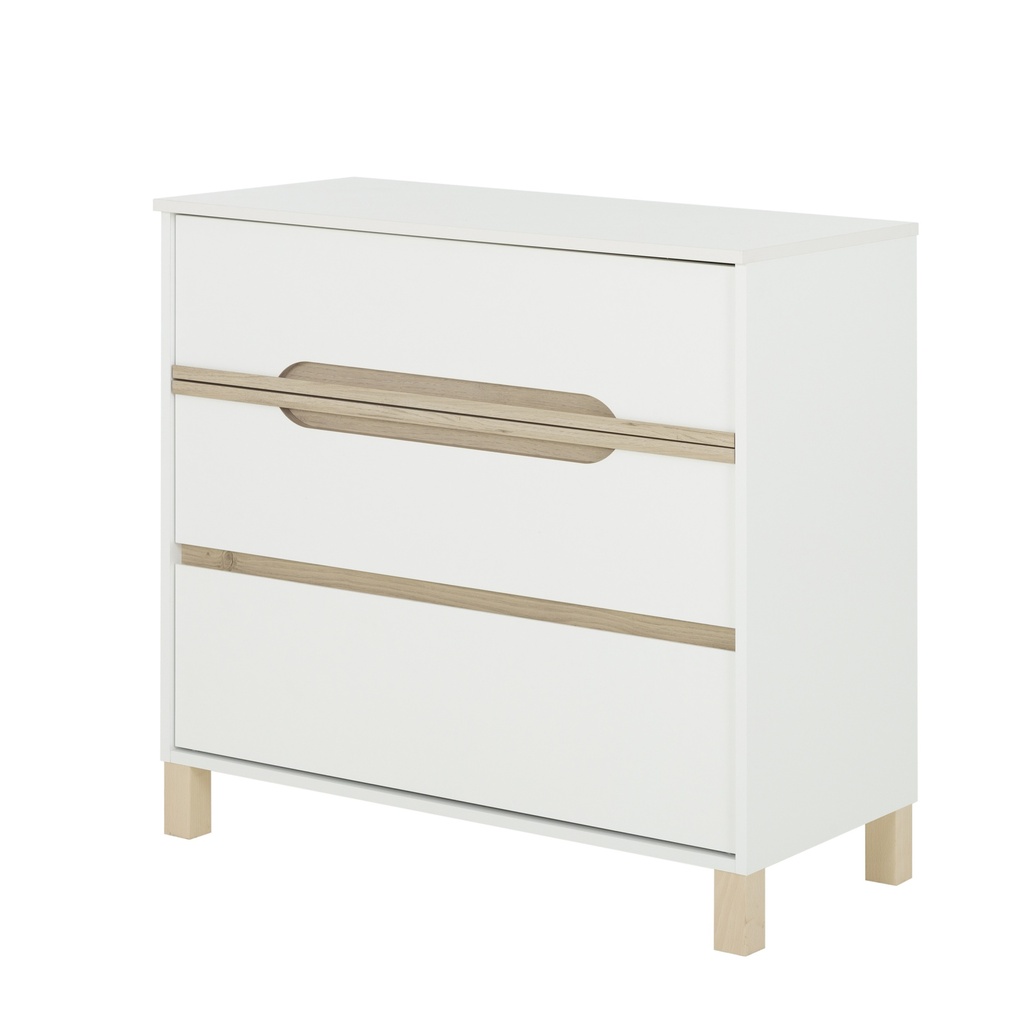 COMMODE 3 TIROIRS CELESTE (avec plan a langer)