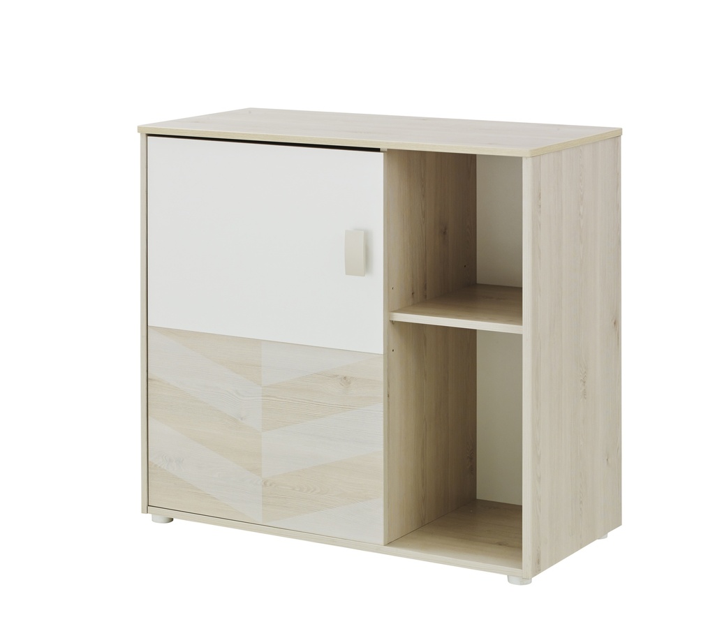 COMMODE 1 PORTE  AUGUSTIN (avec plan à langer)