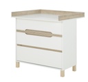 COMMODE 3 TIROIRS CELESTE (avec plan a langer)