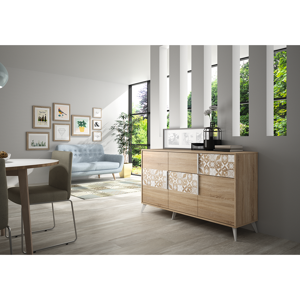 CHLOE Sideboard with Three Doors