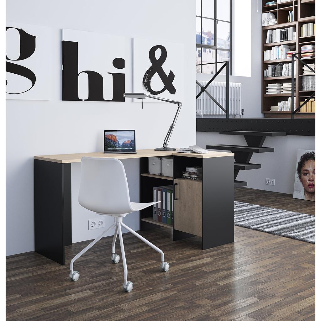 LIVERPOOL Corner Desk with Door