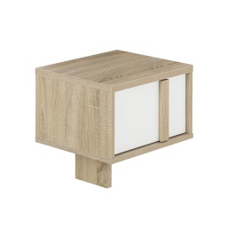 [CURTCHEV] CHEVET SUSPENDU 1 TIROIR CURTYS