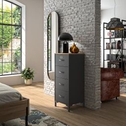 [MANCHCHIFF] CHIFFONNIER 4 TIROIRS MANCHESTER