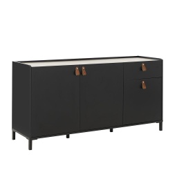 [AMSMEUBL3P] MEUBLE ENFILADE 3 PORTES 1 TIROIR AMSTERDAM