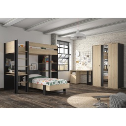 [DUPLIT90] LIT 90X190 DUPLEX (avec sommier)