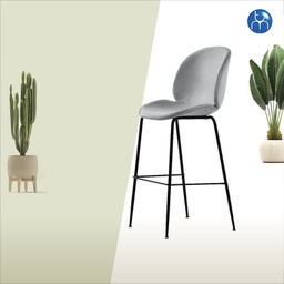 TABOURET SYDNEY velours 66cm