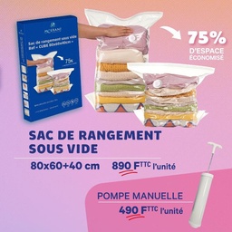 [CUBE80x60+40] SAC DE RANGEMENT 80X60+40