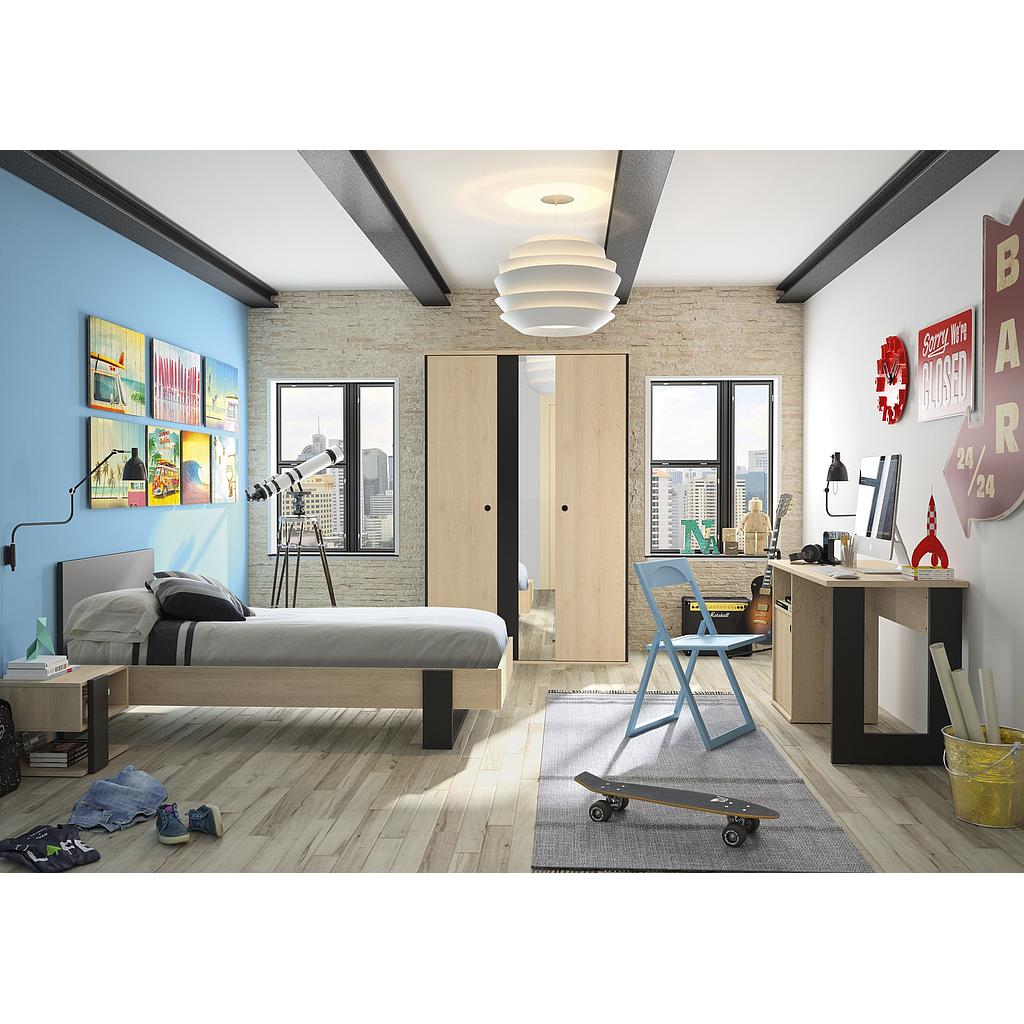 LIT 140 × 190 DUPLEX (avec sommier)