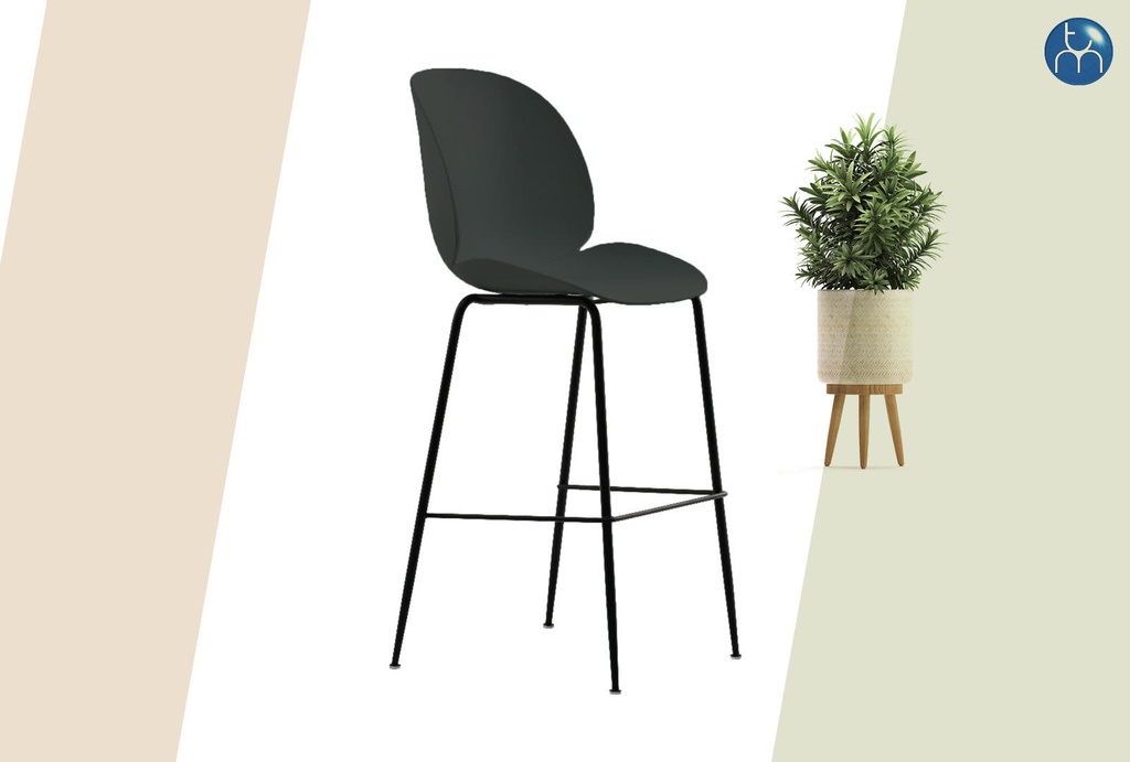 TABOURET  TAYLOR pvc 66cm