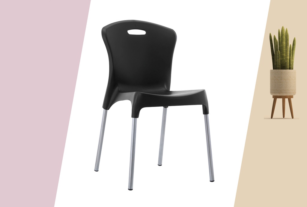 CHAISE INDIA-BLACK