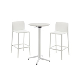 [VIP-2CH] ENSEMBLE VIP TABLE HAUTE + 2 CHAISES